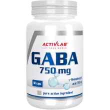 Амінокислота для спорту Activlab Gaba Гамма-аміномасляна кислота 60 capsules: Смак Без смаку