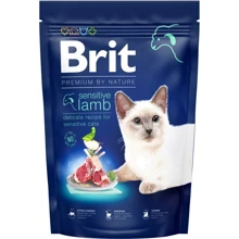 Сухой корм Brit Premium by Nature Cat Sensitive для кошек с чувствительным пищеварением с ягненком 1.5 кг (8595602553181): Тип Сухой корм