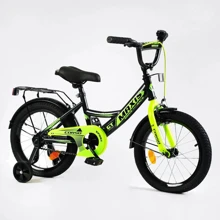 Детский велосипед Corso Maxis 16" салатовый (CL-16029): Тип 2х колесный велосипед