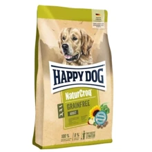 Сухий корм Happy Dog Naturcroq Grainfree беззерновий для дорослих собак з птахом та лососем 11 кг (61192): Тип Сухой корм