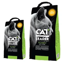 Наполнитель туалетов для кошек Cat Leader Classic with Wild Nature супервбираючий 2 кг (2 л) (2100049525019): Вид Минеральный