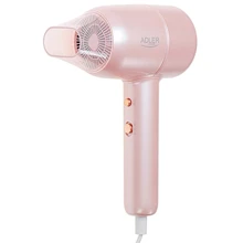 Фен Adler AD 2279 pink: Потужність, Вт 1800