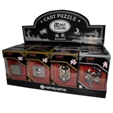 Cast Puzzle Eva Display with 3 demo puzzles: Вид головоломка