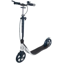 Самокат GLOBBER серии ONE NL 205 DELUXE, бело-серый, до 100кг, от 1.55м, 2 колеса (478-106): Количество колес 2