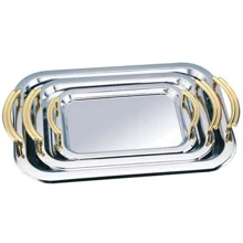 Поднос Поднос Bergner-KaiserHoff KH 0776 (3 пр.): Тип набор подносов (3 шт.)