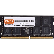 DATO 4 GB SO-DIMM DDR4 2666 MHz (DT4G4DSDND26): Тип DDR4