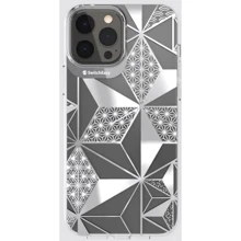 Чехол для iPhone Switcheasy Artist Asanoha (GS-103-209-208-194) for iPhone 13 Pro: Цвет серебристый
