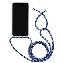 Чехол для телефонов BeCover Silicone Case with Strap Deep Blue for Huawei Y5 2019 (704273): Совместимость Huawei Y5 2019