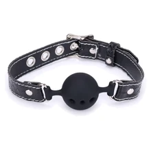 Кляп sLash Snake ball gag silicone, Black: Производитель sLash
