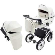 Универсальная коляска 2 в 1 Bair Kiwi White ECO BKW-24 слоновая кость (680742): Тип коляски Универсальная коляска (2-в-1)