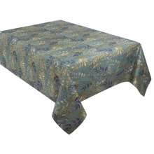 Скатерть водоотталкивающая Lefard Home Textile Maracaibo Зеленый 140х140 см (715-370): Тип скатерть