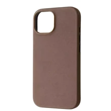 Чехол для iPhone WAVE Premium Woven Case with MagSafe Taupe for iPhone 15 Plus: Цвет коричневый