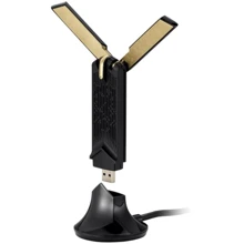Адаптер Wi-Fi Asus USB-AX56 (90IG06H0-MO0R00): Тип адаптера USB
