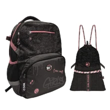 Набор школьный Yes T-117 Collection Cool girls 2 предмета (558803): Производитель YES