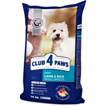 Сухий корм Club 4 Paws Premium Adult для собак малих порід з ягнятком та рисом 14 кг (4820083909580): Тип Сухой корм