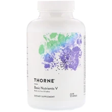 Thorne Research Basic Nutrients V 180 Caps Мультивитамины без железа: Тип Мультивитамины