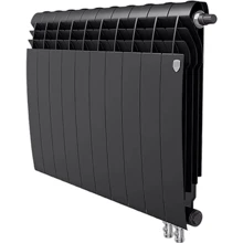 Радіатор із нижнім підключенням Royal Thermo BiLiner 500/Noir Sable VR – 10 секцій: Тип радіатора Секционный