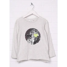 Лонгслів H & M 7Z6201917 98-104 см сірий: Стать дівчинка