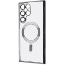 Чехол для телефонов WAVE Metal Color Case with Magnetic Ring Silver for Samsung S908 Galaxy S22 Ultra: Совместимость Samsung S908 Galaxy S22 Ultra