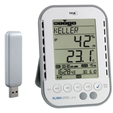 Термогигрометр цифровой TFA "KlimaLogg Pro", USB-подкл. к ПК, 98x25x137 мм: Производитель TFA