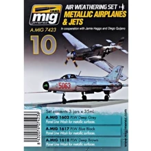 Набір забруднення для авіації MIG (AMMO) : Металеві та реактивні літаки A-MIG-7423: Виробник MIG (AMMO)