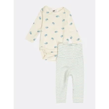 Комплект (боді, брюки) H & M б3693453 62 см білий: Стать хлопчик