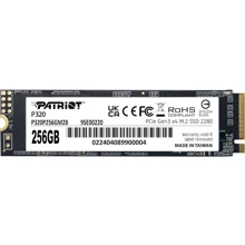 PATRIOT P320 256 GB (P320P256GM28): Тип накопичувача внутренний