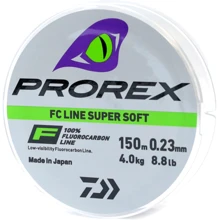 Флюорокарбон Daiwa Prorex FC Line Super Soft 0.23mm 4kg 150m (12995-123): Тип Леска