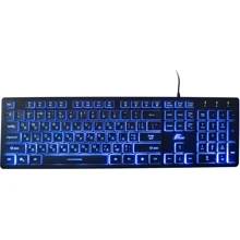 Клавиатура Frime FLK18200: Подключение проводное