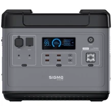 Зарядная станция Sigma X-POWER SI625APS 2000Wh 2000W Grey LiFePO4: Емкость аккумулятора, Вт/ч 2000