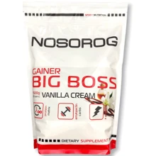 Гейнер Nosorog Nutrition Big Boss Gainer 1500 g / 15 servings / Vanilla Cream Гейнер Nosorog Nutrition Big Boss Gainer 1500 g / 15 servings / Vanilla Cream: Тип Высокоуглеводные