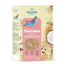 Корм для волнистых попугаев Природа Папужка Йод+кокос 500 г (PR241086): Вид корма Обычный