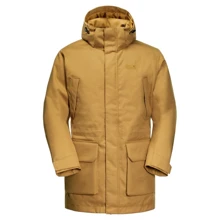 Парка Jack Wolfskin Fierce Wind Parka M 1114381-5205 46 янтарная зимняя с капюшоном: Вид Парки