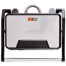 Электрогриль RAVEN EGE003X: Тип Электрогриль прижимной