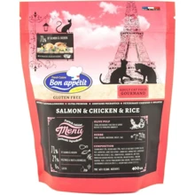 Сухой корм Bon Appétit Gourmand Cat Salmon & Chicken & Rice для привередливых кошек с лососем, курицей и рисом 0.4 кг (3760240681816): Тип Сухой корм
