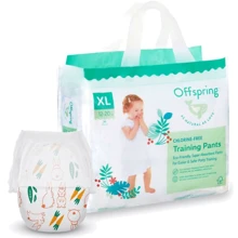 Подгузники-трусики Offspring, Зайчики, размер XL (DP-OI-FAP-XL30P-HBN): Тип Подгузники-трусики