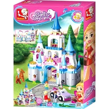 Конструктор Sluban Girls Dream Замок принцеси 818 деталей (M38-B0610): Виробник Sluban