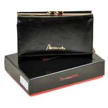 Женский кошелек Alessandro Paoli черный (29311 black): Пол Женский