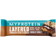 Протеиновый батончик Myprotein Retail Layer Bar 60 g / 1 serving / Chocolate Sundae: Пол Унисекс