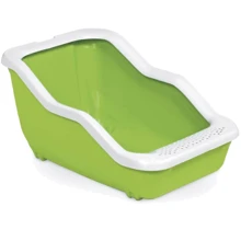 Туалет для котов MPS Netta Open Green 54x39x29 см зеленый: Вид Открытый