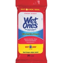 Wet Ones Antibacterial Влажные салфетки антибактериальные 20 шт.: Классификация Мидл-маркет