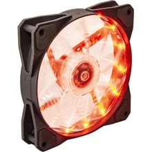 Кулер Frime Iris LED Fan 15LED Orange (FLF-HB120O15): Уровень шума, dB 23.4