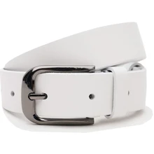 Жіночий ремінь Borsa Leather білий (V1FX34-white): Стать Женский