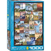 Пазл Eurographics Маяки. Старинные плакаты, 1000 элементов (6000-0779): Производитель EuroGraphics
