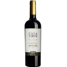 Вино Casa Verde Rezerva Carmenere, красное сухое, 0.75л 13% (DIS7808765712946): Страна производитель Чили