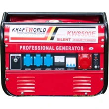 Генератор KrafTWorld KW8500E: Тип електростанції бензиновий