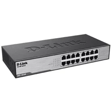 Мережевий комутатор D-Link DES-1016D/H1A: Порти тільки Fast Ethernet (10/100)