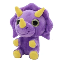 Мягкая игрушка Cutekins доисторические животные Трицератопс 12 см (FV35057-3): Тип дикие животные