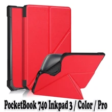 Аксесуар до електронної книги BeCover Ultra Slim Origami Red для PocketBook 740 Inkpad 3/Color/Pro (707457): Виробник BeCover