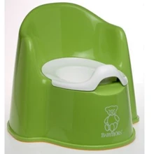 Дитячий горщик Babybjorn Potty Chair (55162): Колір зелений